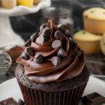 Belgian Chocolate chip cupcakes