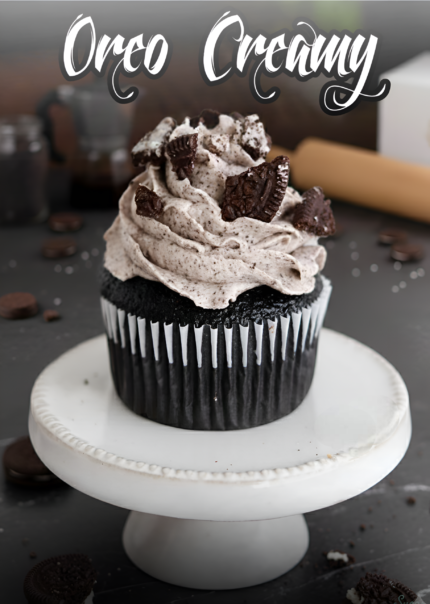 Oreo Creamy Cupcakes