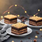 Peanut Butter Stack Brownie