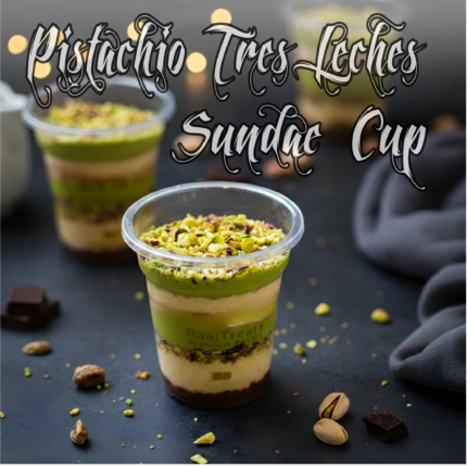Pistachio Tres Leches Sundae