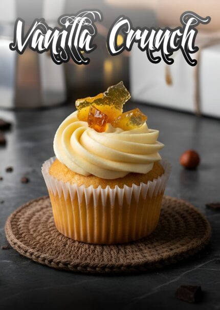 Vanilla Crunch cupcakes__Rs.350.00