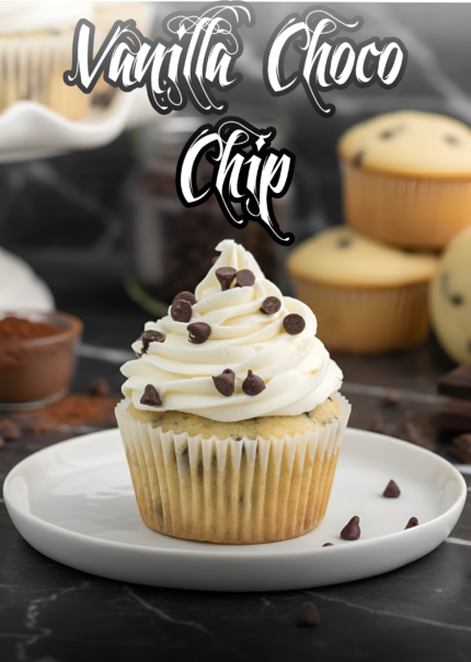 Vanilla choco Chip Cupcakes